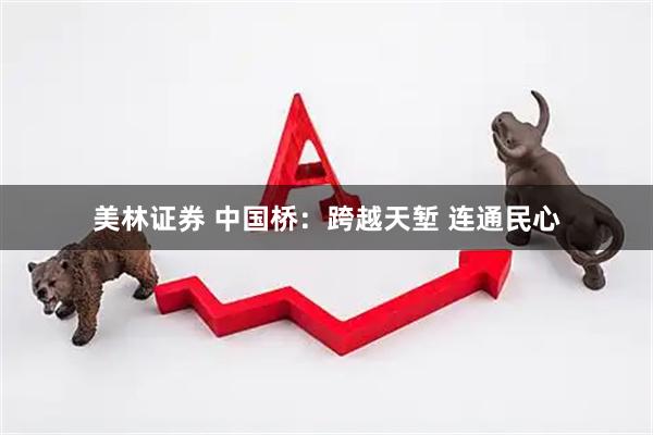 美林证券 中国桥：跨越天堑 连通民心